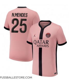 Günstige Paris Saint-Germain Nuno Mendes #25 3rd trikot 2024-25 Kurzarm